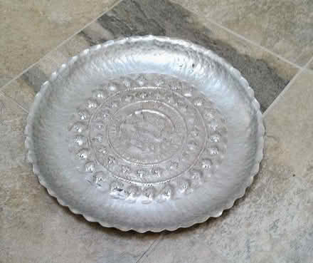 Photo of free Embossed Metal Plate (Woollard BS39) #1