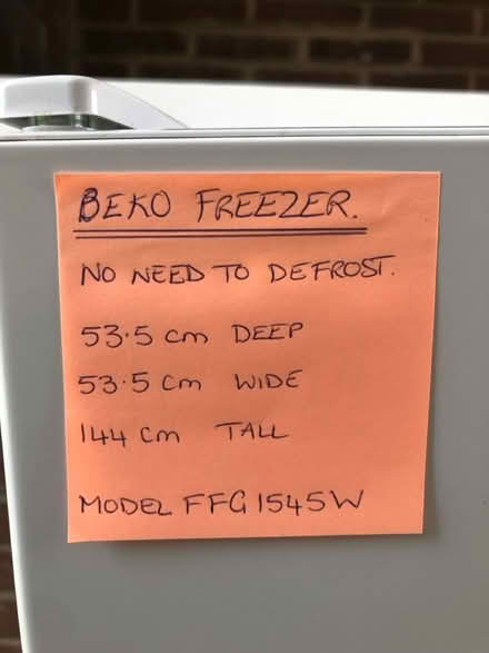 Photo of free Beko frost free freezer (Cambridge CB1) #1