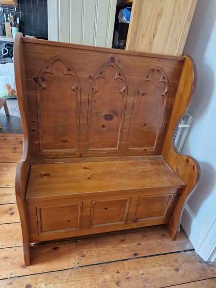 Photo of free Pine Seat with Storage (North Town GU12) #2