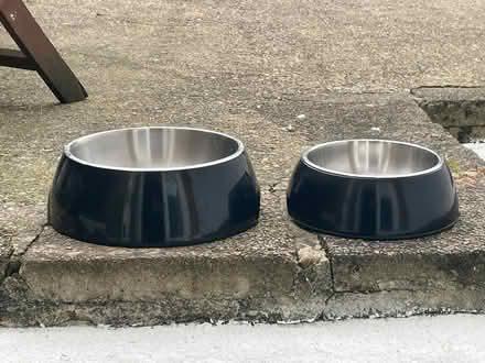 Photo of free Large and medium dog bowl (SE20) #1