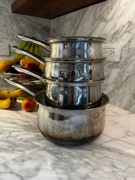Photo of free Stainless steel pots (60093) #1