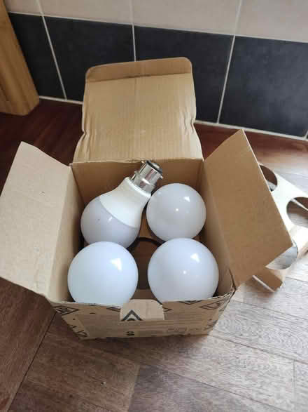 Photo of free 4x 9 watt LED bulbs (Letchworth) #1