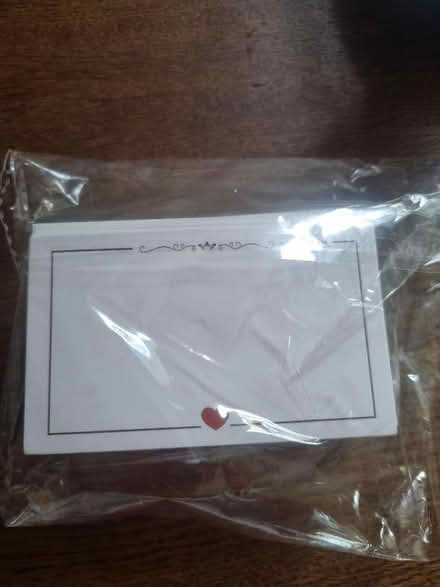 Photo of free 50 blank cards with heart (Coldean BN1) #1