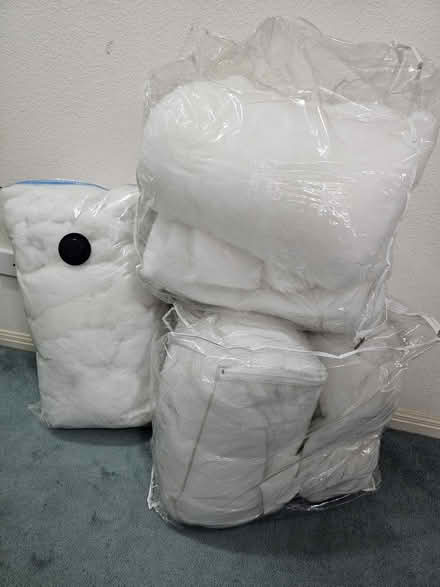 Photo of free Misc batting & polyfill stuffing (Friendswood) #1