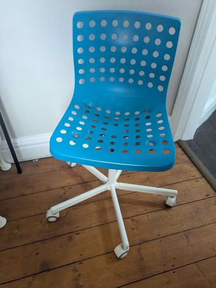 Photo of free Blue IKEA chair (Stanton CH63) #1