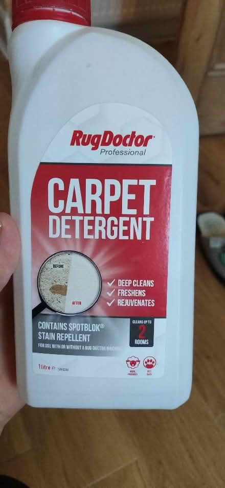 Photo of free Carpet cleaner detergent (Musselburgh EH21) #1