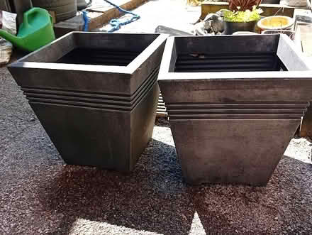 Photo of free 2 x Plastic Garden Planters (Parkstone BH12) #2