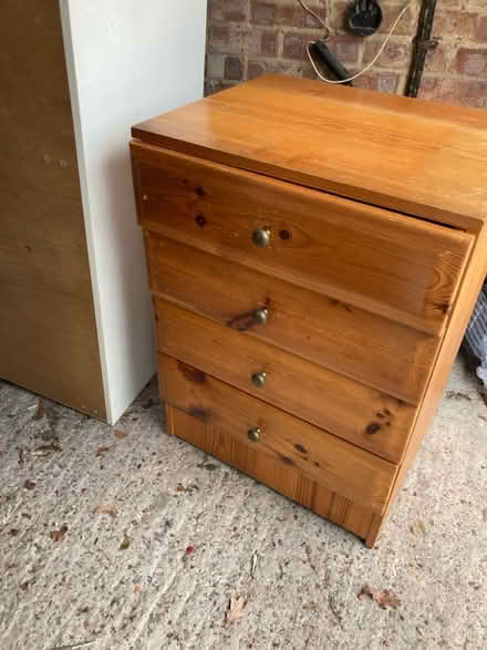 Photo of free Wooden chest of drawers (Epping CM16) #1
