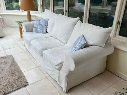 Photo of free Collins & Hayes triple sofa (West Common AL5) #1