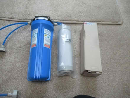 Photo of free Water filter and two unused cartridges (Loughton IG10) #1