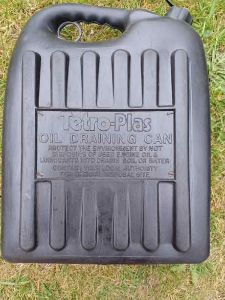 Photo of free Oil draining can (East Harling NR16) #2