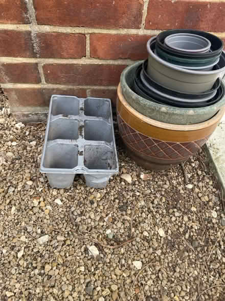 Photo of free Plant pots & planters (Radley Road OX14) #1
