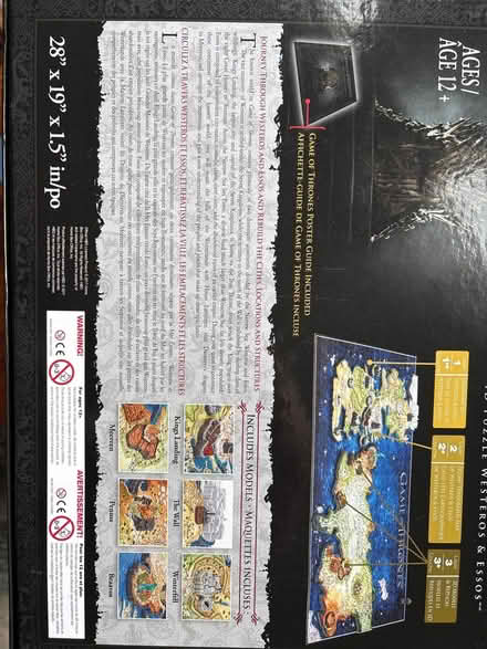 Photo of free Game of Thrones 4D puzzle (Middleton St George, DL2) #3