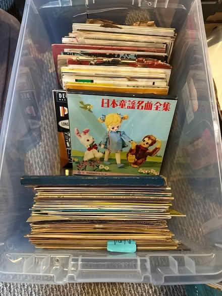 Photo of free Box of 78 records (Bethesda, MD) #1