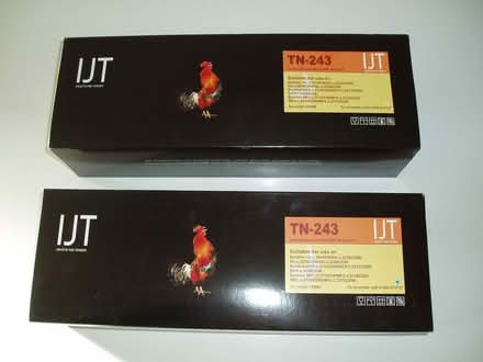 Photo of free 2 BNIB Brother TN-243 Compatible Toner Cartridges YL & CY (Yateley GU46) #1