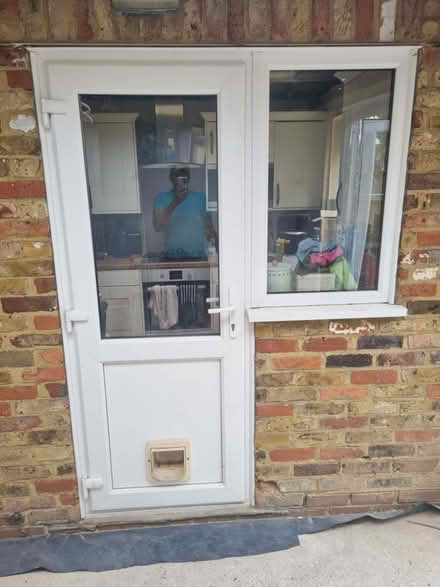 Photo of free Back door with cat flap (Long Ditton, KT6) #1