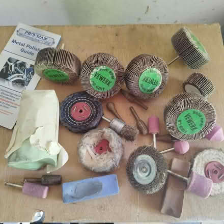 Photo of free Sanding, grinding, polishing bits (Hurst Golf Course RG41) #1