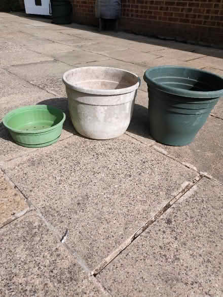 Photo of free 3 plastic tubs (Colehill BH21) #1