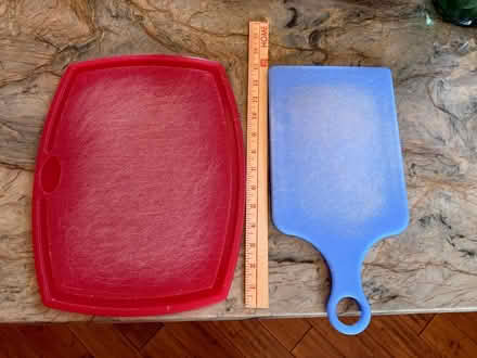 Photo of free Plastic cutting boards (Sunnyvale near Wolfe and Reed) #1