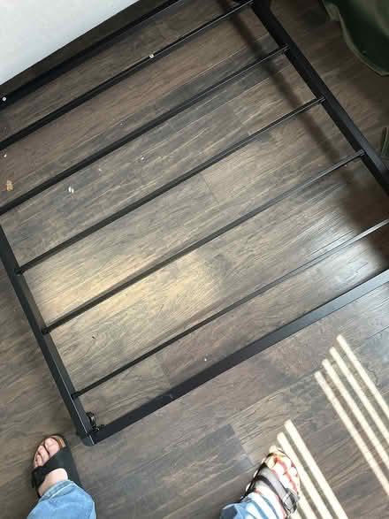 Photo of free Trundle mattress with rolling frame (West Cary, Ridgefield Farms) #2