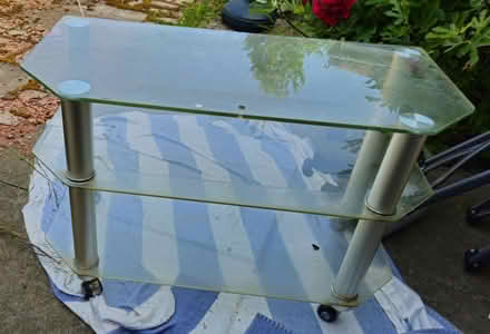 Photo of free Glass TV Stand (Stanground) #3