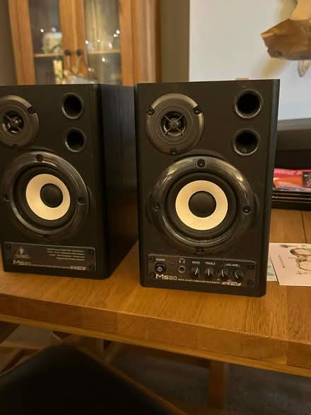 Photo of free Behringer powered speakers (Farnborough GU14) #1