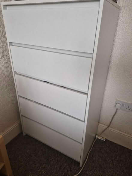 Photo of free White chest of drawers (Moseley B13) #1