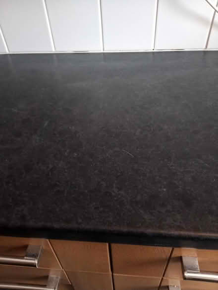 Photo of Black laminate worktop (Lawnswood, Leeds LS16) #1