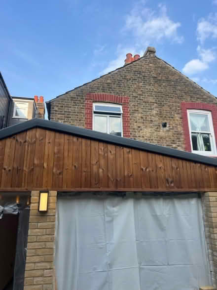 Photo of free 6 x thermowood timber cladding (SE12 8qq) #2