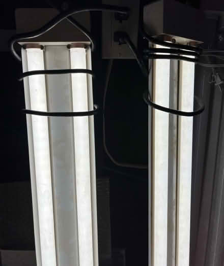 Photo of free Six 4-foot shop lamps (Stevens) #3