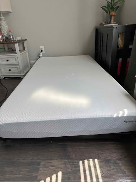 Photo of free Trundle mattress with rolling frame (West Cary, Ridgefield Farms) #1