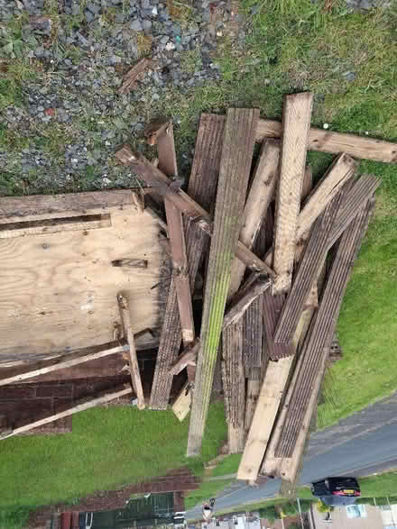 Photo of free Decking Boards, Wood posts, Plywood pieces etc (Barrow-in-Furness LA14) #1