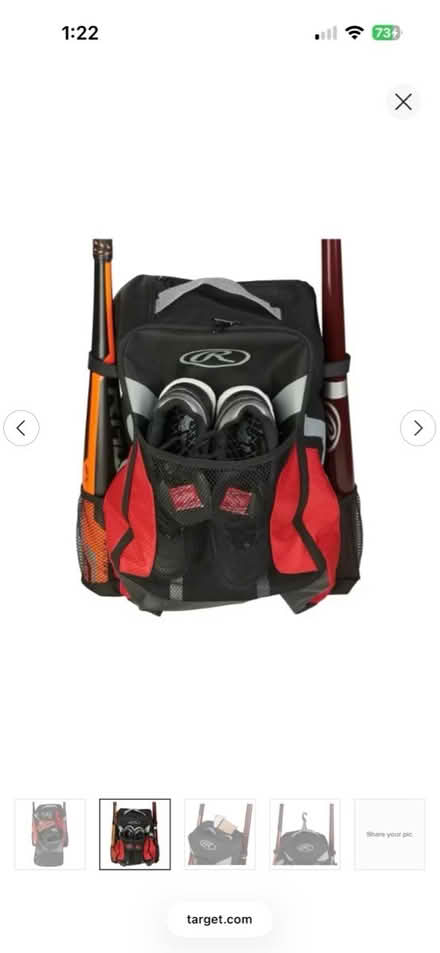 Photo of Baseball bag (Livonia) #1