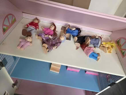 Photo of free Wooden dolls house and furniture (Welwyn Garden City AL8) #3