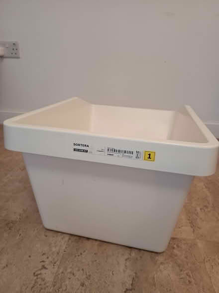 Photo of free Ikea sortera plastic tub (Drumbrae, Corstorphine EH4) #2