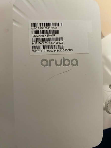 Photo of free Aruba device (Crumble cookie on w74th) #1