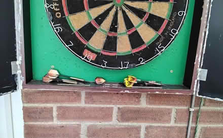 Photo of free Darts board and cover (Deeping St Nicholas PE11) #4