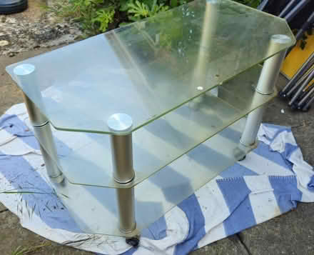 Photo of free Glass TV Stand (Stanground) #2
