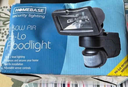 Photo of free 2 PIR floodlights boxed unused (Sydenham SE26) #2