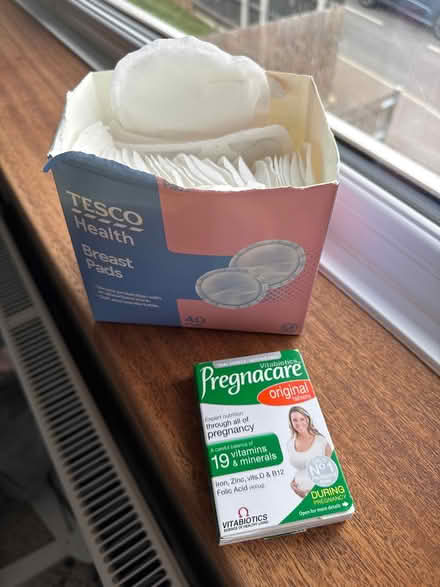 Photo of free Breast pads and pregnancy vitamins (Gadebridge HP1) #1