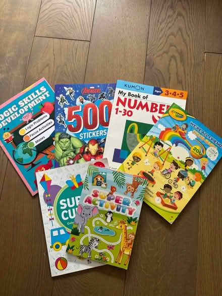 Photo of free Toddler activity, colouring books (SE26) #1