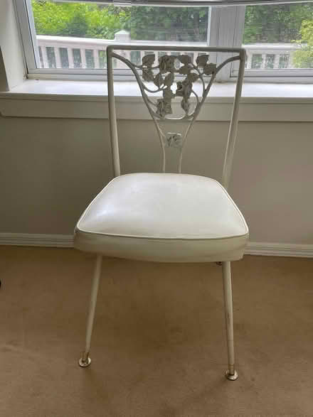 Photo of free Vintage chairs + optional table (Midland Park NJ) #1