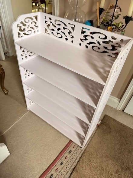 Photo of free Shelf unit - light white MDF (Battersea SW11) #1