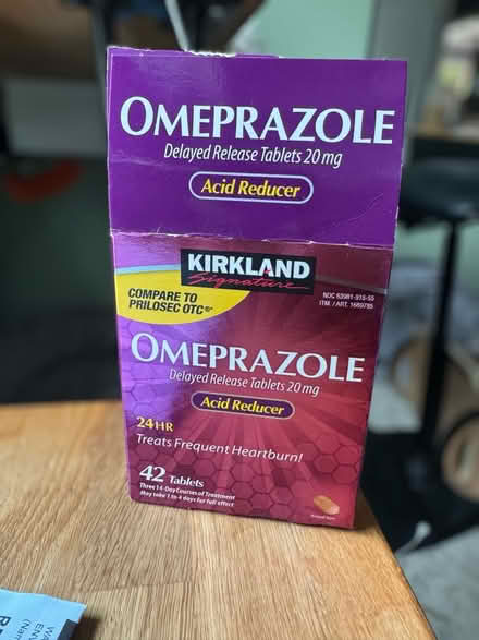 Photo of free Prilosec OTC generic (101 and Fair Oaks Sunnyvale) #1