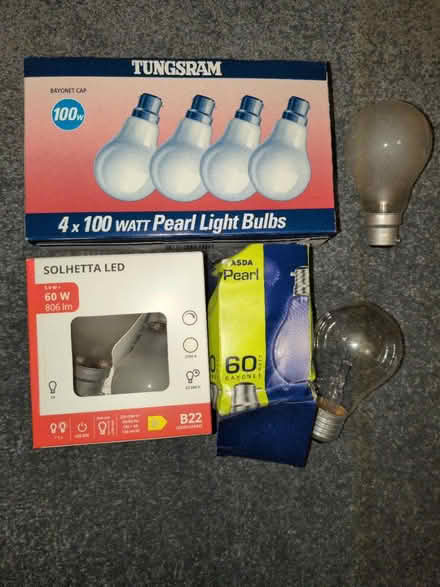 Photo of free Incandescent lightbulbs (Chelmsford CM1) #1