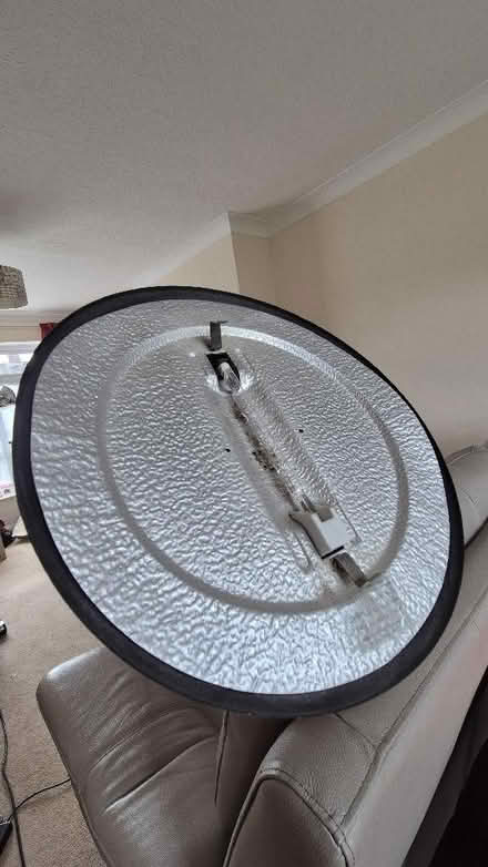 Photo of free Black uplight lamp (Abington NN3) #2