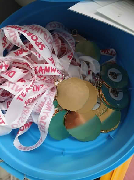 Photo of free Box of rubgy medals (Charlton Kings GL53) #1