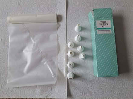 Photo of free Piping set, cutlery, chick and football decorations, etc (Molesey KT8) #2