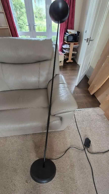 Photo of free Black uplight lamp (Abington NN3) #1