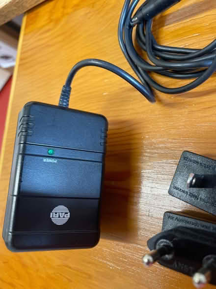 Photo of free Adaptor plug with UK and 2 pin plugs with jack end (East Law DH8) #2